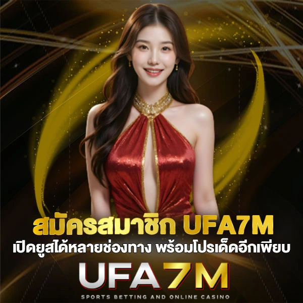 สมัคร UFA7M เปิดยูสได้หลายช่องทาง